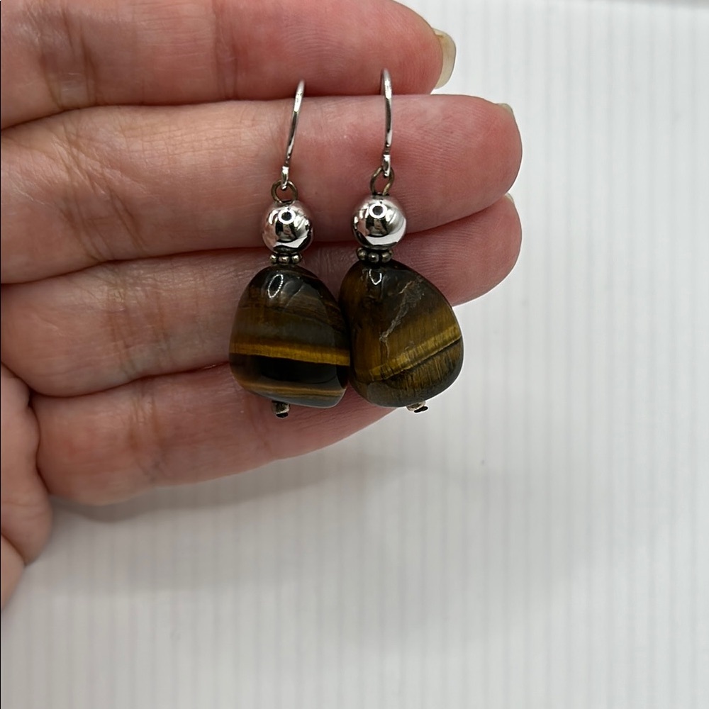 Gorgeous Tiger's Eye Earrings